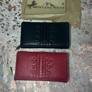 NWT montana west folding wallet